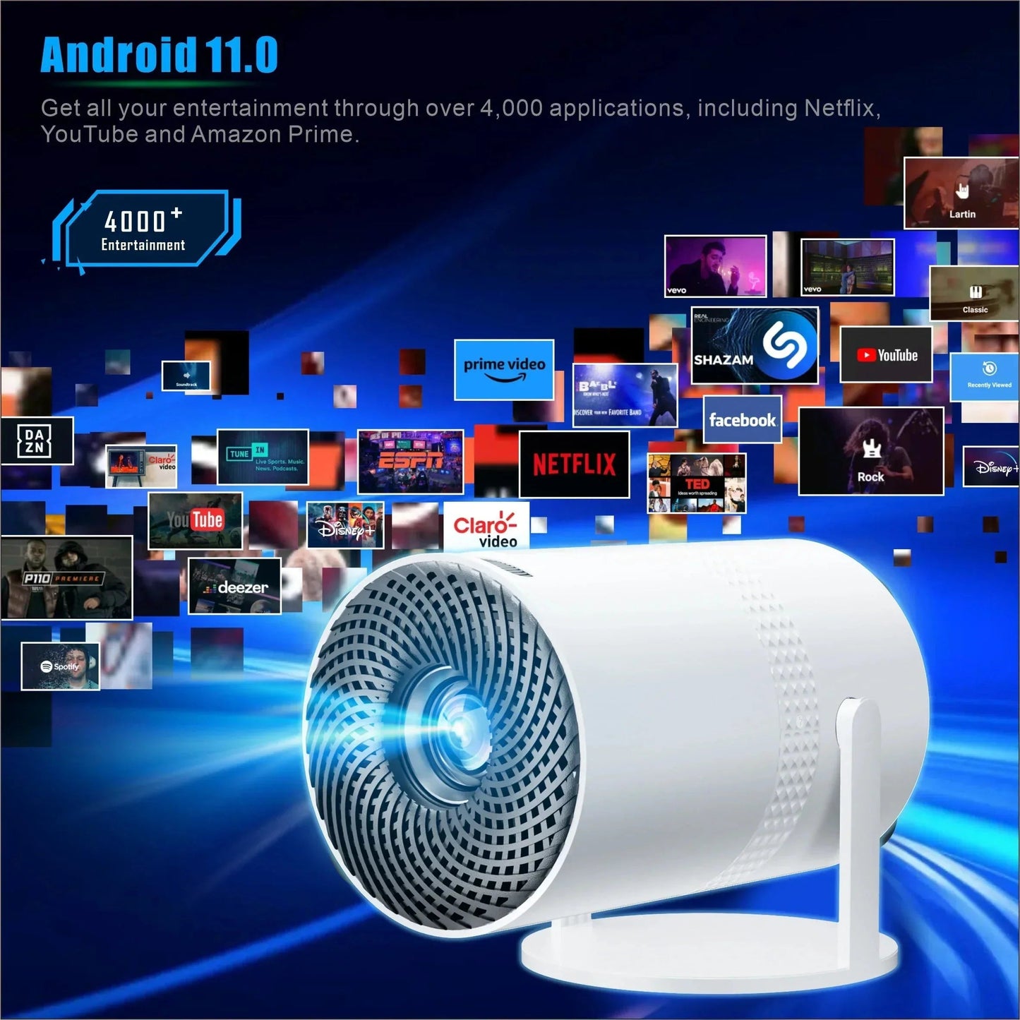Salange P300 Mini Projector